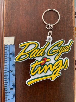 Bad Gyal Tings Keychain