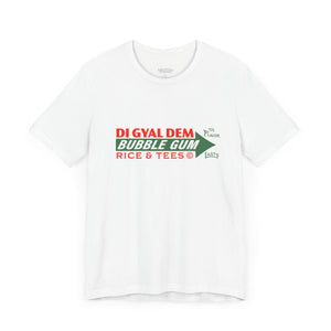 Di Gyal Dem Bubble Gum Unisex Jersey Short Sleeve Tee