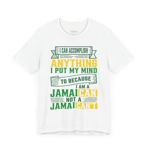 I AM A JAMAICAN Unisex Jersey Short Sleeve Tee