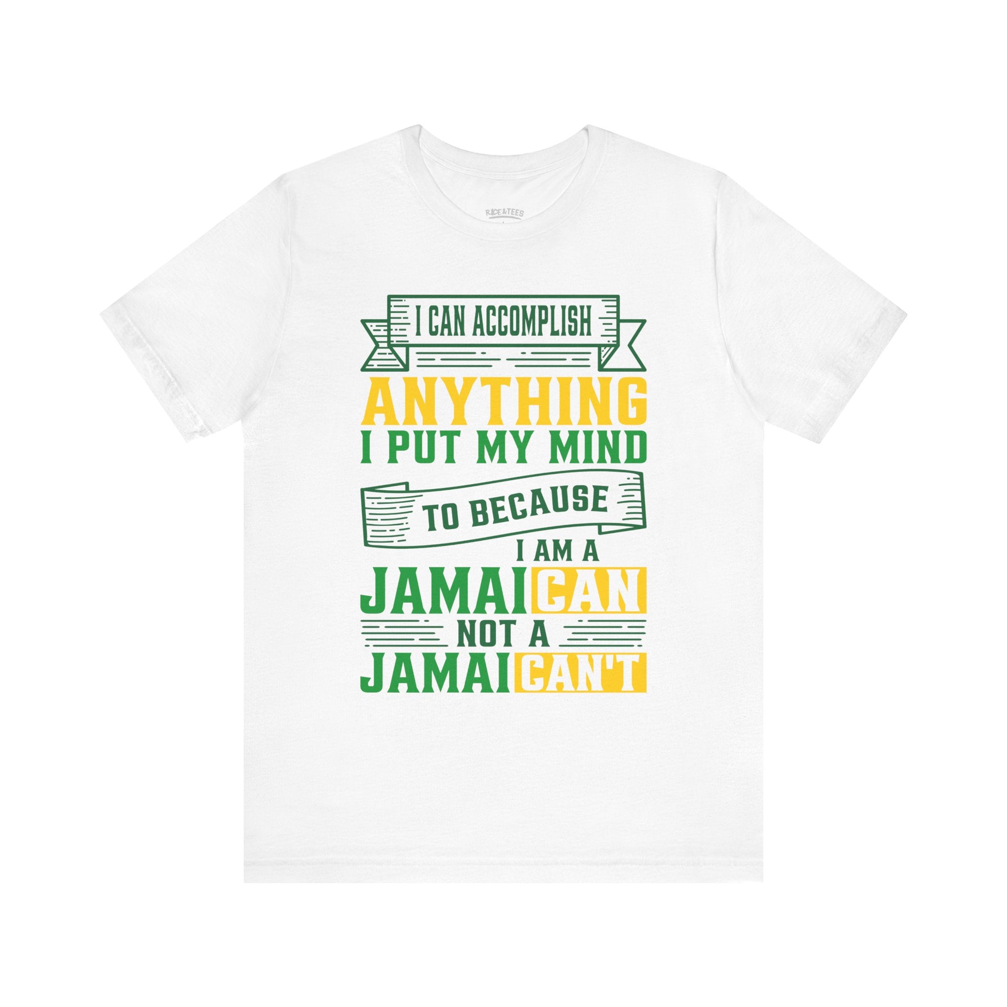 I AM A JAMAICAN Unisex Jersey Short Sleeve Tee