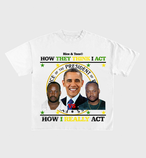 The President oversized heavyweight unisex t-shirt