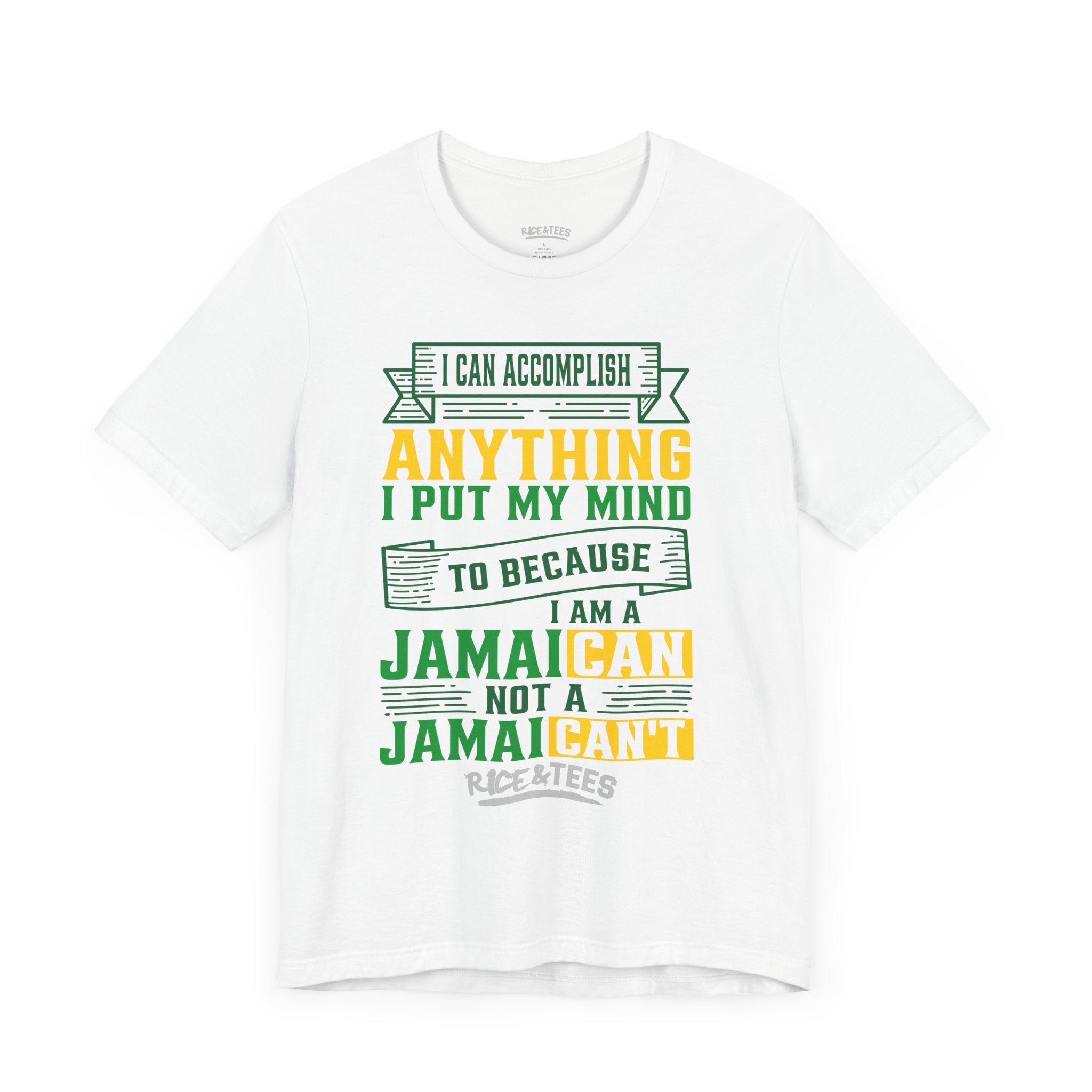 I AM A JAMAICAN Unisex Jersey Short Sleeve Tee