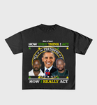 The President oversized heavyweight unisex t-shirt