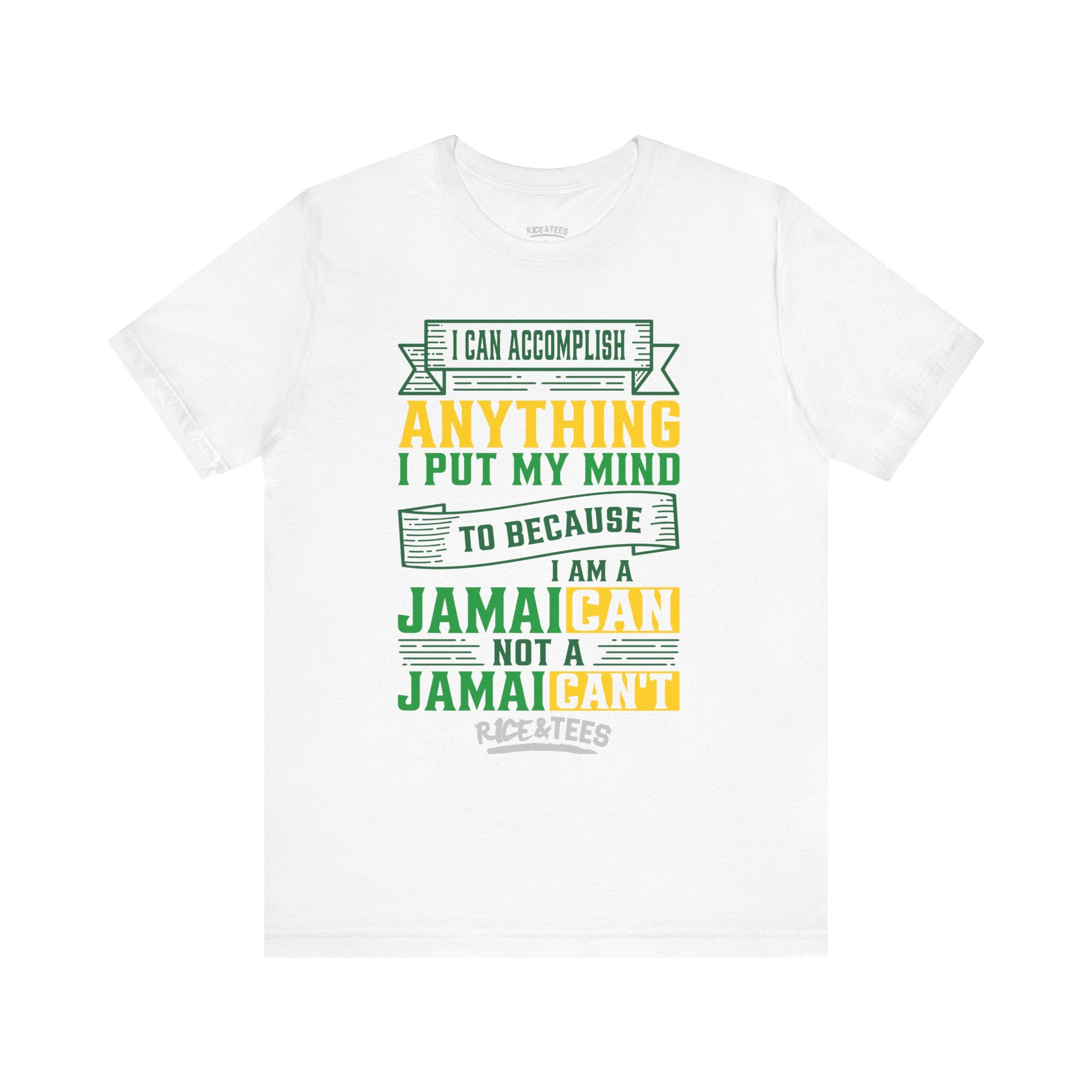 I AM A JAMAICAN Unisex Jersey Short Sleeve Tee