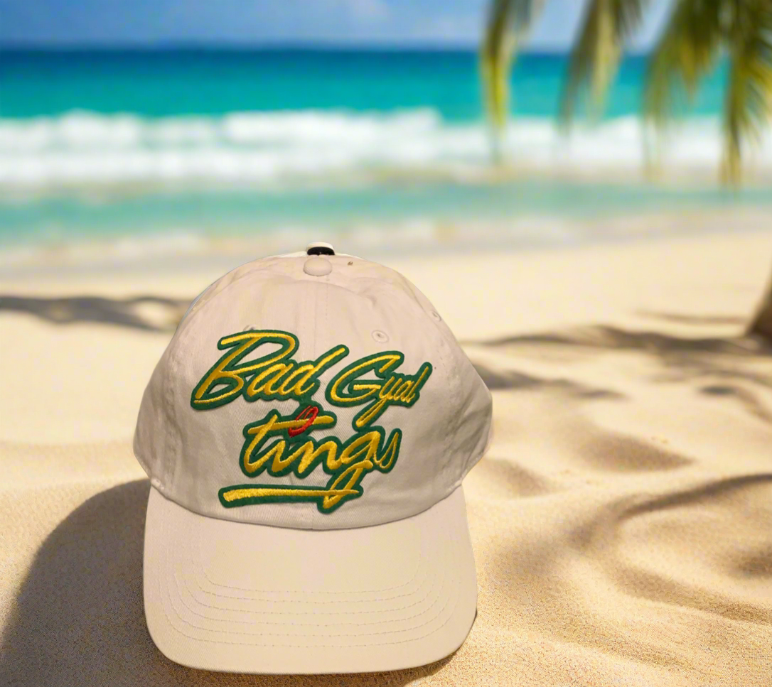 Bad Gyal Tings Mooma Hat (white)