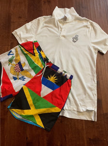 Gunfinger polo shirt white