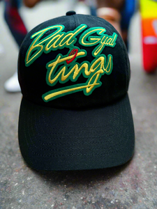 Bad Gyal Tings Mooma Hat (Black)