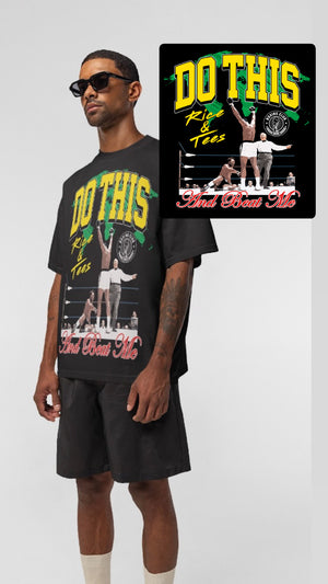 Do This And Beat Me oversized heavyweight unisex t-shirt