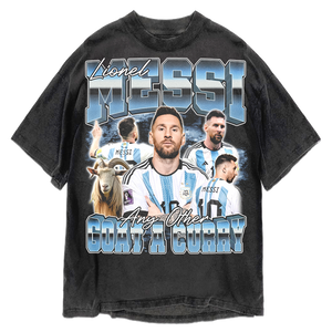 The Any other GOAT a curry Messi Oversized T-shirt