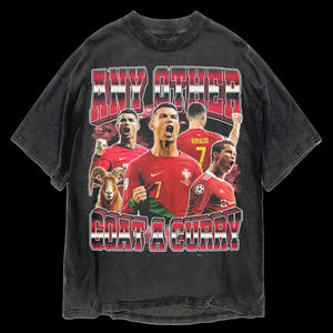 The Any other GOAT a curry. Ronaldo oversized T-shirt