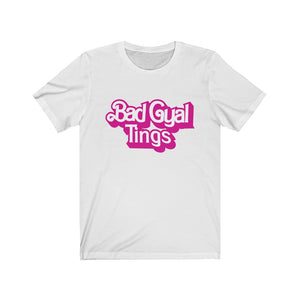 THE dolly baby  BAD GYAL TINGS  Unisex Short Sleeve Tee