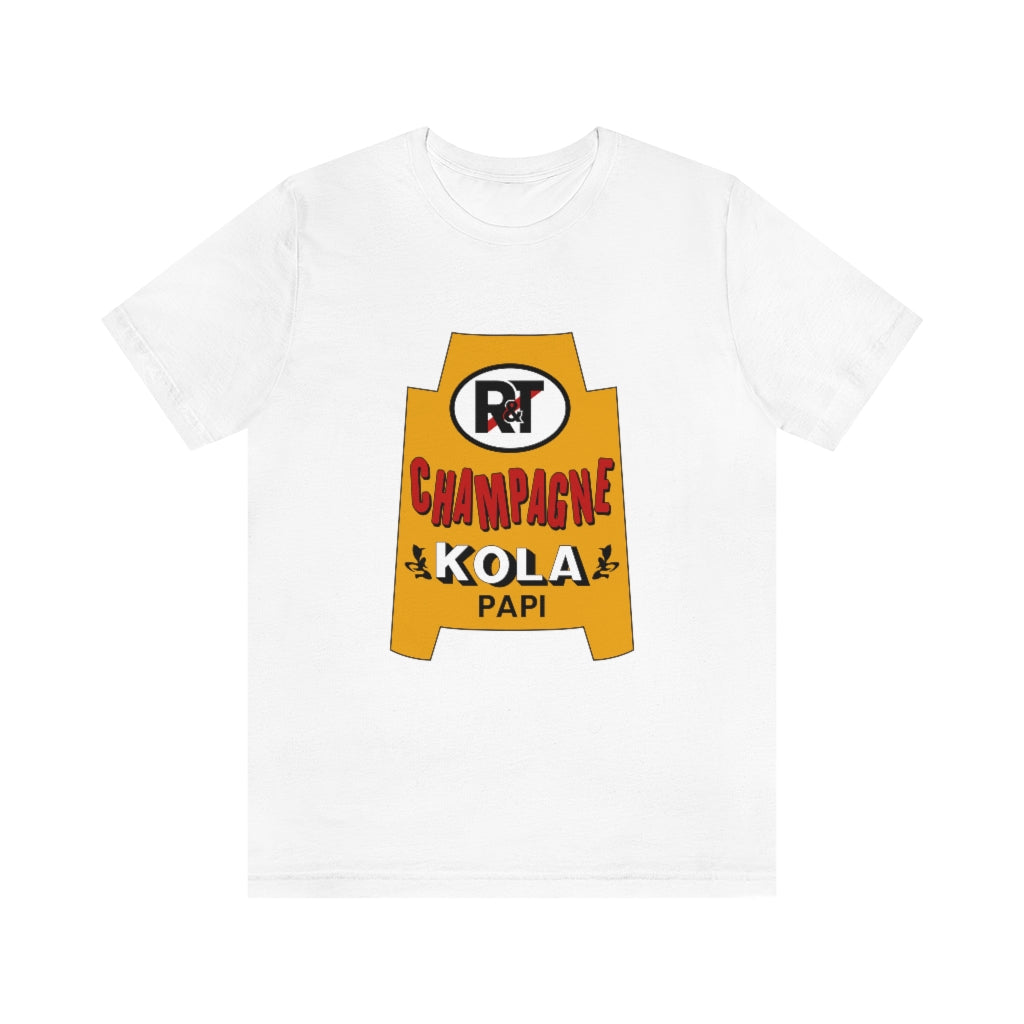 CHAMPAGNE KOLA PAPI Unisex Jersey Short Sleeve Tee