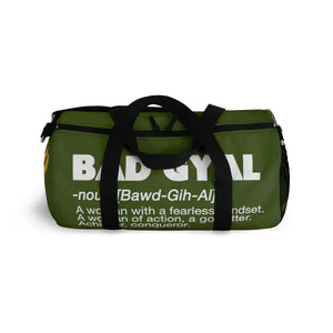 THE BAD GYAL ARMY  Duffle Bag - Rice & Tees