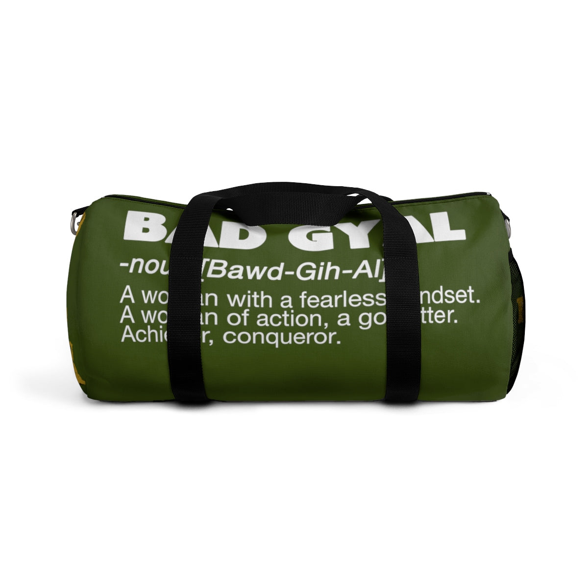THE BAD GYAL ARMY  Duffle Bag - Rice & Tees