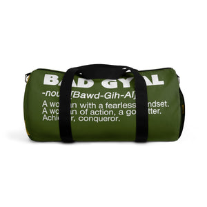 THE BAD GYAL ARMY  Duffle Bag - Rice & Tees