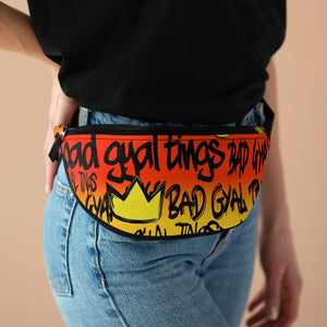 BAD GYAL TINGS (RED,GOLD,GREEN) Fanny Pack