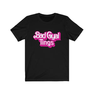 THE dolly baby  BAD GYAL TINGS  Unisex Short Sleeve Tee