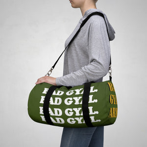 THE BAD GYAL ARMY  Duffle Bag - Rice & Tees