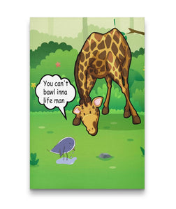 "Hush baby don't cry" Canvas Art -KIDS - Rice & Tees