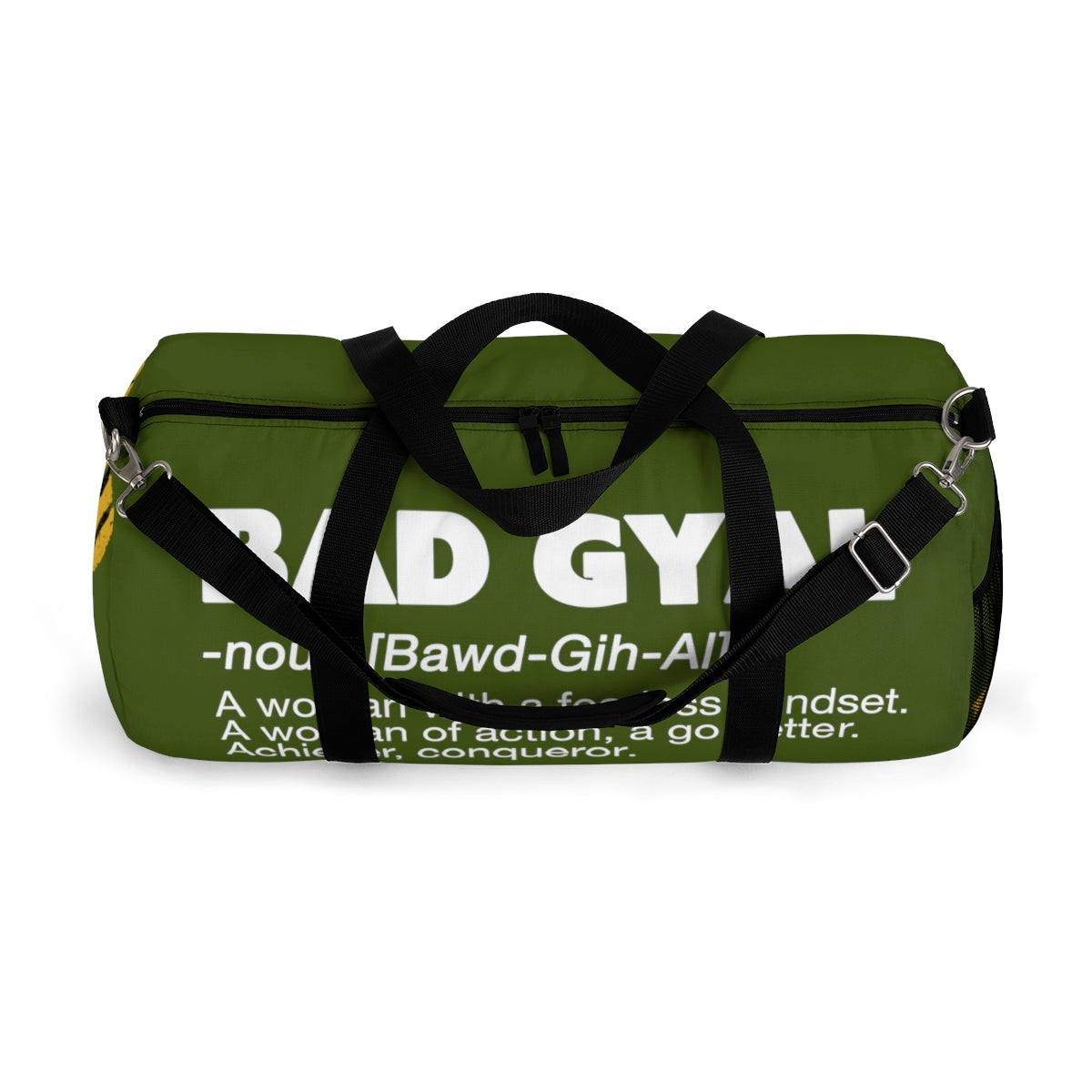 THE BAD GYAL ARMY  Duffle Bag - Rice & Tees