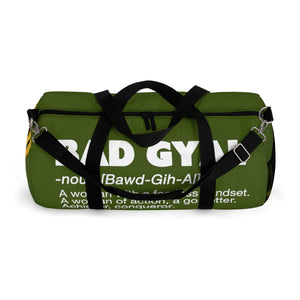 THE BAD GYAL ARMY  Duffle Bag - Rice & Tees