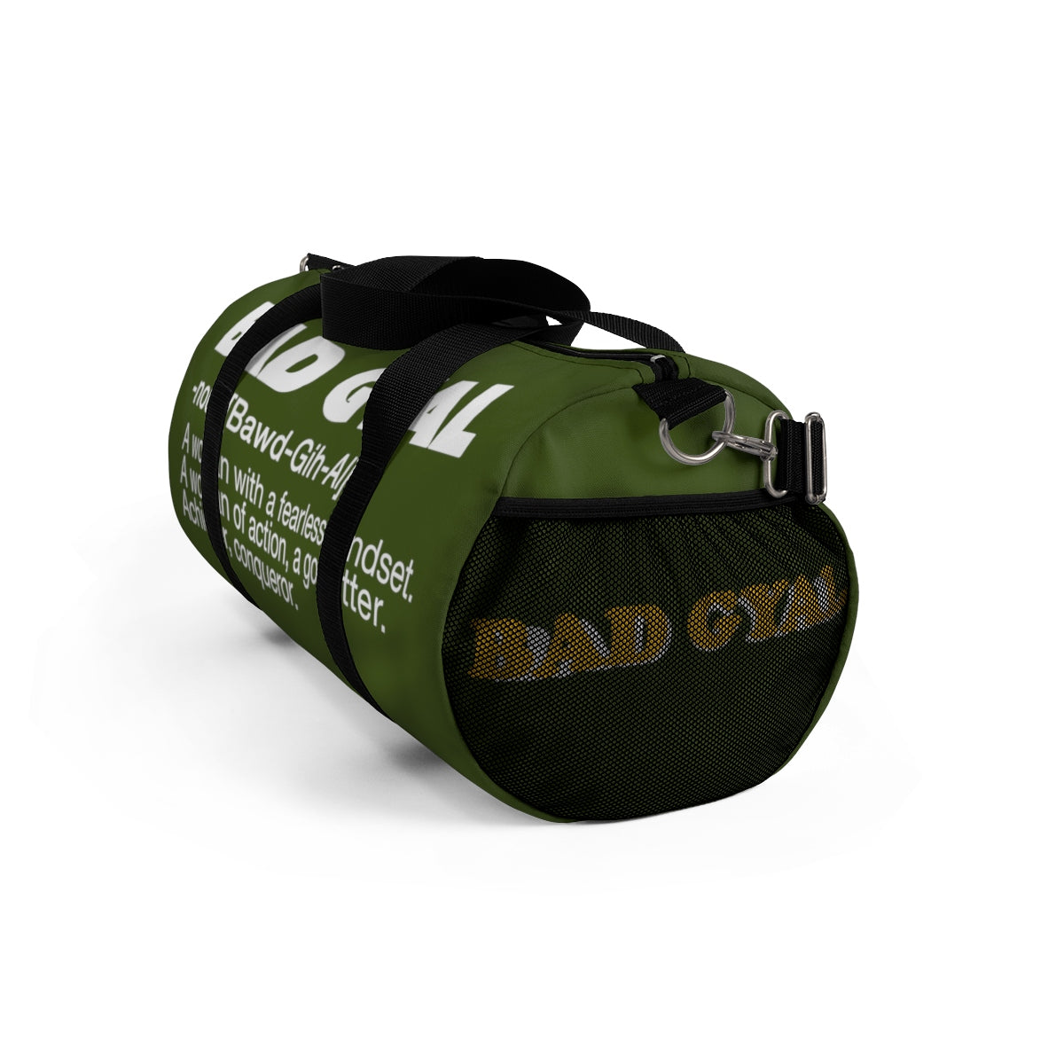 THE BAD GYAL ARMY  Duffle Bag - Rice & Tees