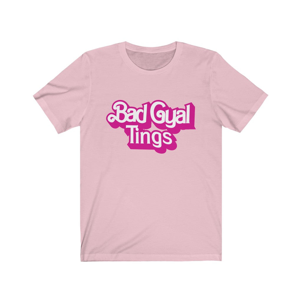 THE dolly baby  BAD GYAL TINGS  Unisex Short Sleeve Tee