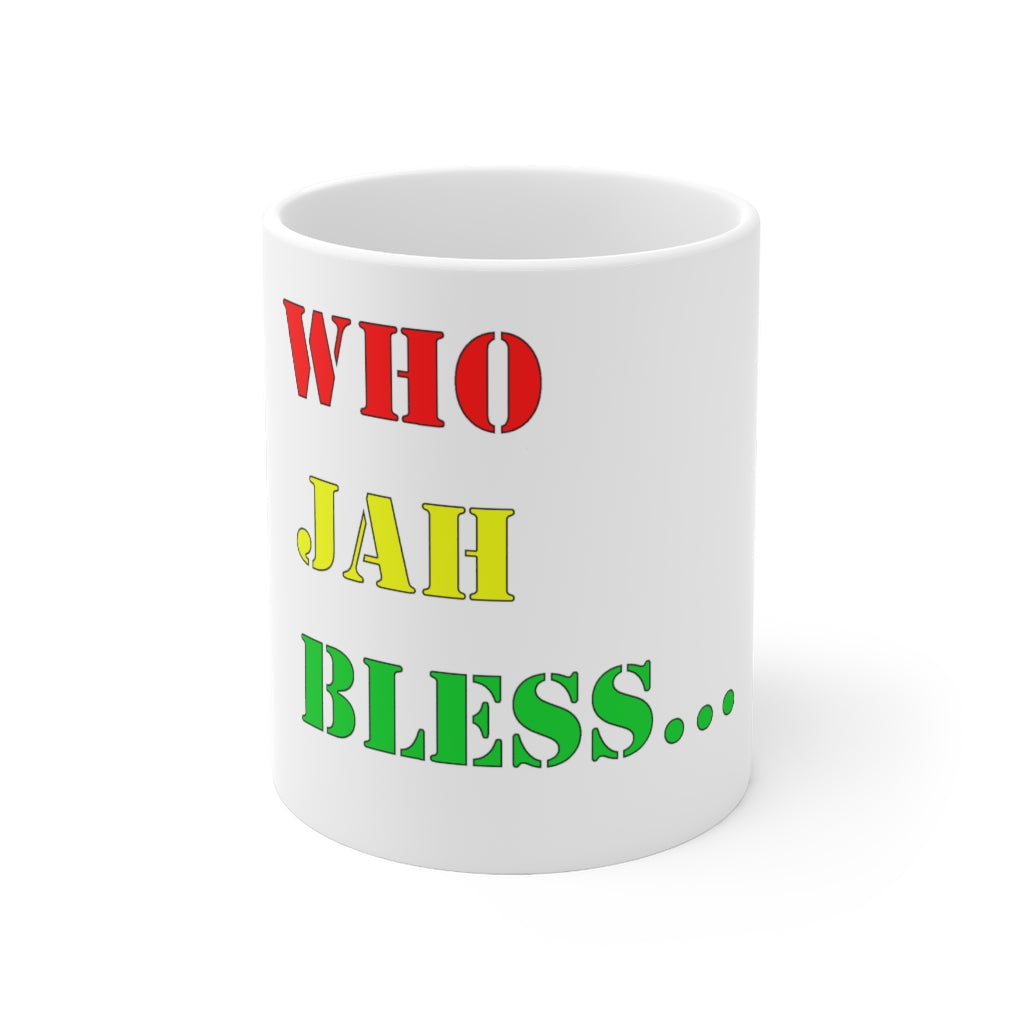 WHO JAH BLESS Mug 11oz