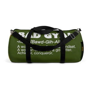THE BAD GYAL ARMY  Duffle Bag - Rice & Tees