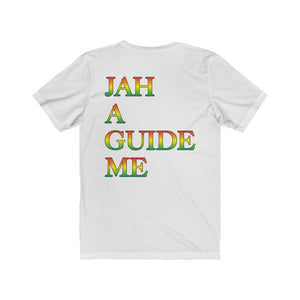 The "JAH A GUIDE ME"  LEFT CHEST  Unisex Short Sleeve Tee