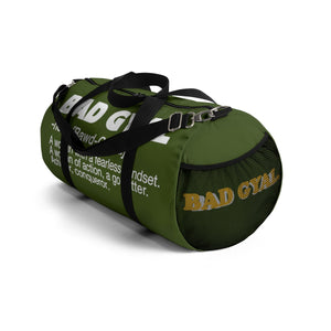 THE BAD GYAL ARMY  Duffle Bag - Rice & Tees