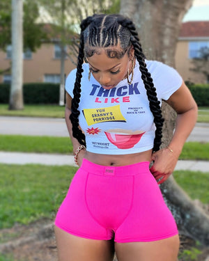 THICK Like Yuh Granny’s Porridge Cropped tee