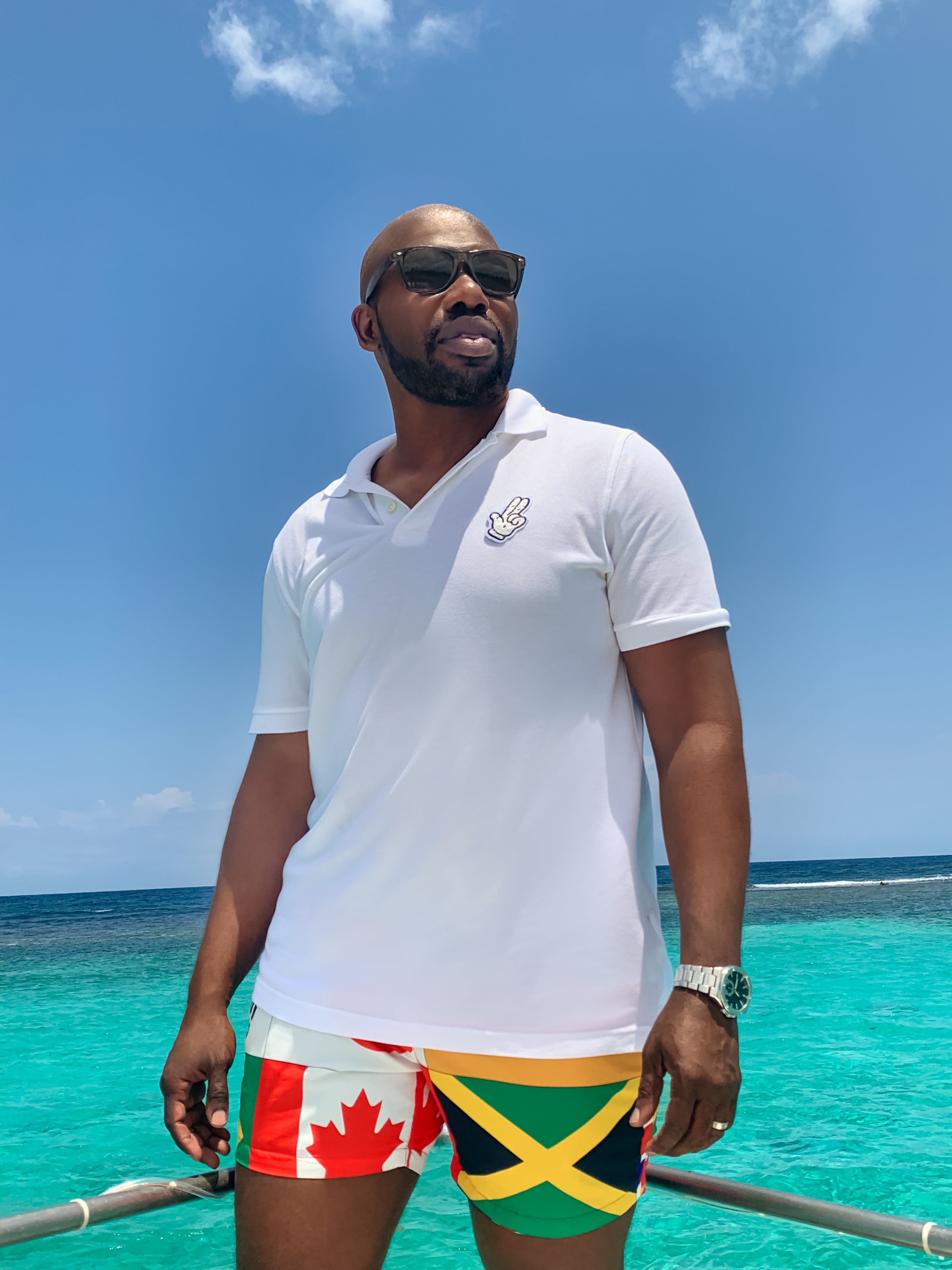 Caribbean Rude Boy Swim Trunks